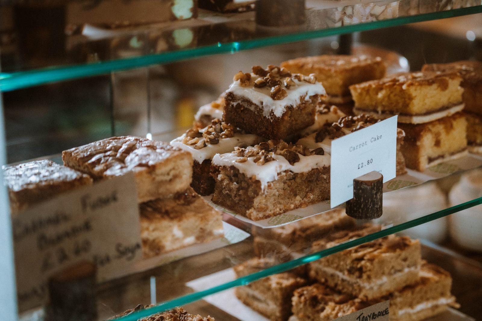 Homemade cakes and treats