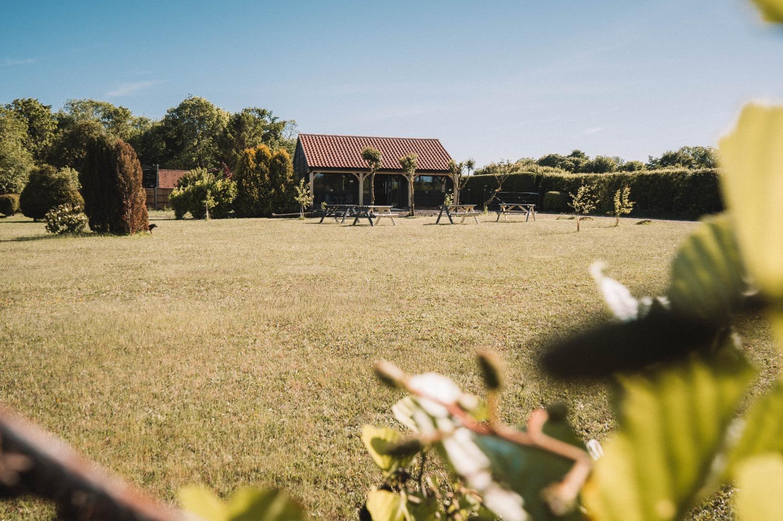 The grounds at Chestnuts Coffee